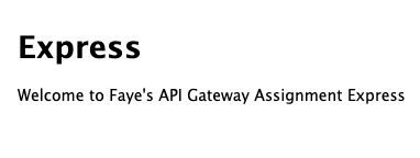 picture of working Heroku app